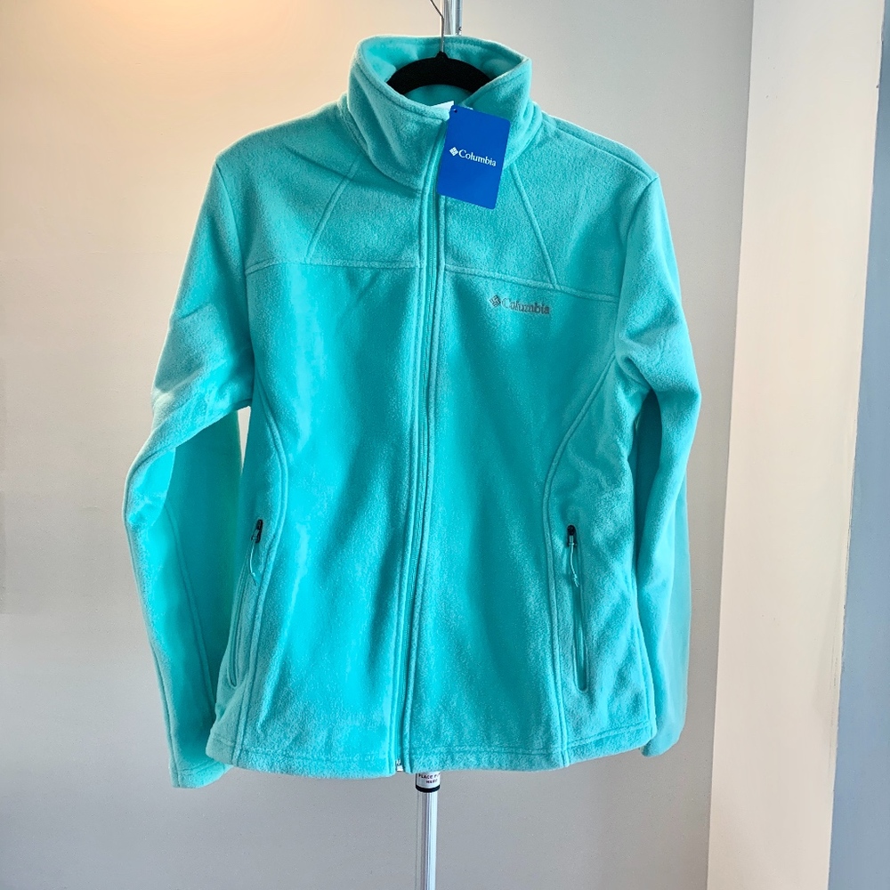 COLUMBIA Full Zip Fleece Size Large